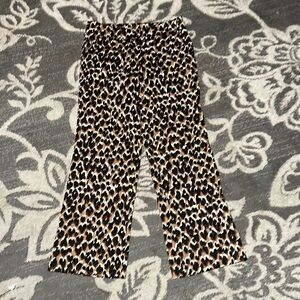 Trina Turk cheetah print pants. Dressy or casual. Size 4. Like new. Has pockets